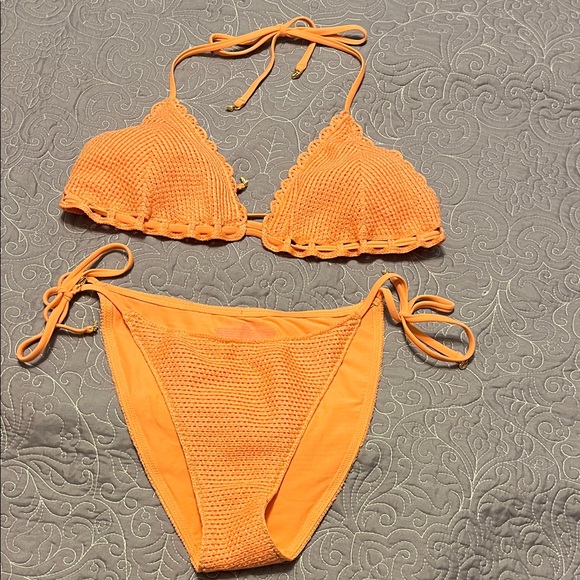 Victoria's Secret Other - Victoria's Secret Peach color Bikini Set